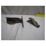2 Rustic Hand Tools with Collectible Charm