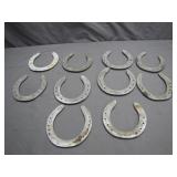 10 St. Croix Forge Horseshoes