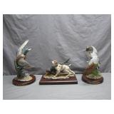 Hand-Painted Homco Porcelain Wildlife Set