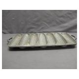 Mid-20th Century Cast Iron Cornbread Mold