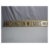 Washington Wizards Way Street Sign