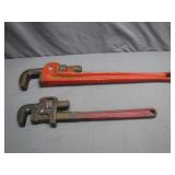 18 and 24-Inch Pipe Wrenches