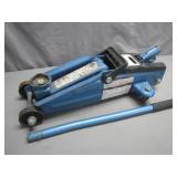 2-Ton Hydraulic Floor Jack in Blue
