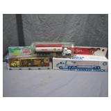 3 Promotional Toy Tanker Trucks