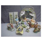 Charming Easter Bunny Figurines