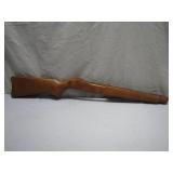 Wooden Rifle Stock with Butt Pad