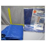 2 All-Purpose Blue Tarps