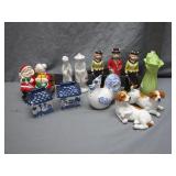 Ceramic Salt & Pepper Shakers