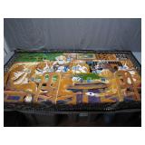 Large Woven Tapestry of Dogs Playing Poker