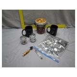 Kitchenware Collection With Mugs and Flatware