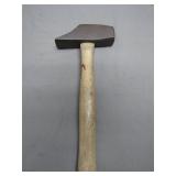 Vintage Wood-Handled Blacksmith Hammer
