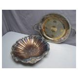 Silver Plated Trays with Unique Designs