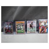 4 Washington Redskins Football Cards