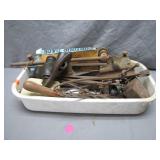 Tray of Mixed Vintage Tools and Parts