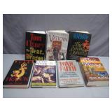 7 Hardcover Books