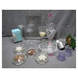 Decorative Glassware and Accents