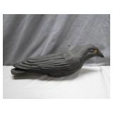 Rare Paper Mache Crow Decoy