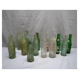 Vintage Glass Soda Bottles