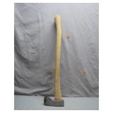 Single-Bit Axe with Wooden Handle