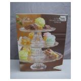 Monaco 3-Tier Glass Dessert Tower