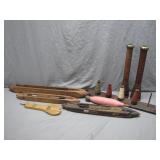 Vintage Textile Loom Parts
