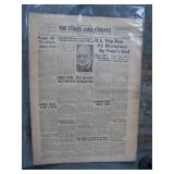 WWII Stars and Stripes, July 9, 1945