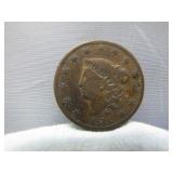 1834 Coronet Head Large Cent