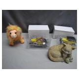 Toy Lot: Ford Cars, Ty Lion, Musical Cat