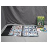 Hockey Cards Lot Featuring Sealed Packs and Binder