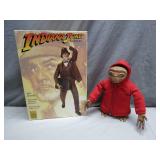 Indiana Jones Vinyl Kit and 2000 E.T. Toy