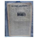 WWII Stars and Stripes Newspaper, July 27, 1944