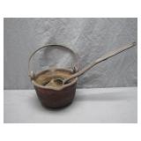 Cast Iron Melting Pot & Ladle