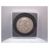1959 Benjamin Silver Half Dollar