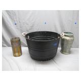 Three Decorative Containers