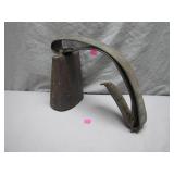 Iron Cow Bell with Attached Strapping