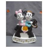 Hand-Painted Vintage Mickey Mouse Figure