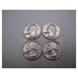 1956-59 Washington Silver Quarters Set