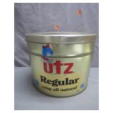 Utz Potato Chip Tin, 1 LB, Crisp All Natural