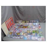 Extensive Baseball Card Collection with Extras