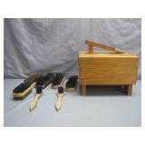 Griffin Shinemaster Shoe Shine Kit with Brushes