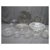 Elegant Clear Glass Tableware Collection