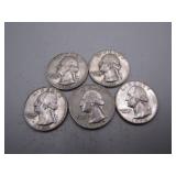1960-64 Washington Silver Quarter