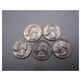 1955-59 Washington Silver Quarters
