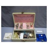 Jewelry Box With Assorted Accessories