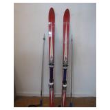 Rossignol Stratoflex-S Skis with Poles