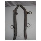 Wooden Horse Hames with Rings