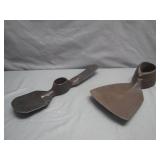 Vintage Grub Hoe/Mattock Heads