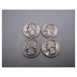 1936-39 Washington Silver Quarters