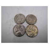 WWII Jefferson Silver Nickels (1942-1945)