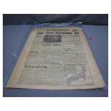 WWII Stars & Stripes Newspaper, July 18, 1945